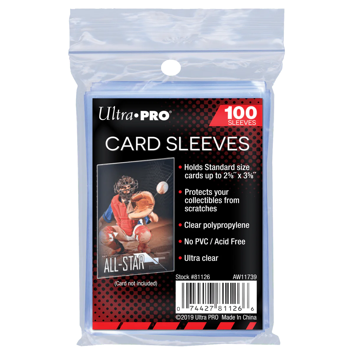 Ultra pro - 1 paquet de 100 sleeves