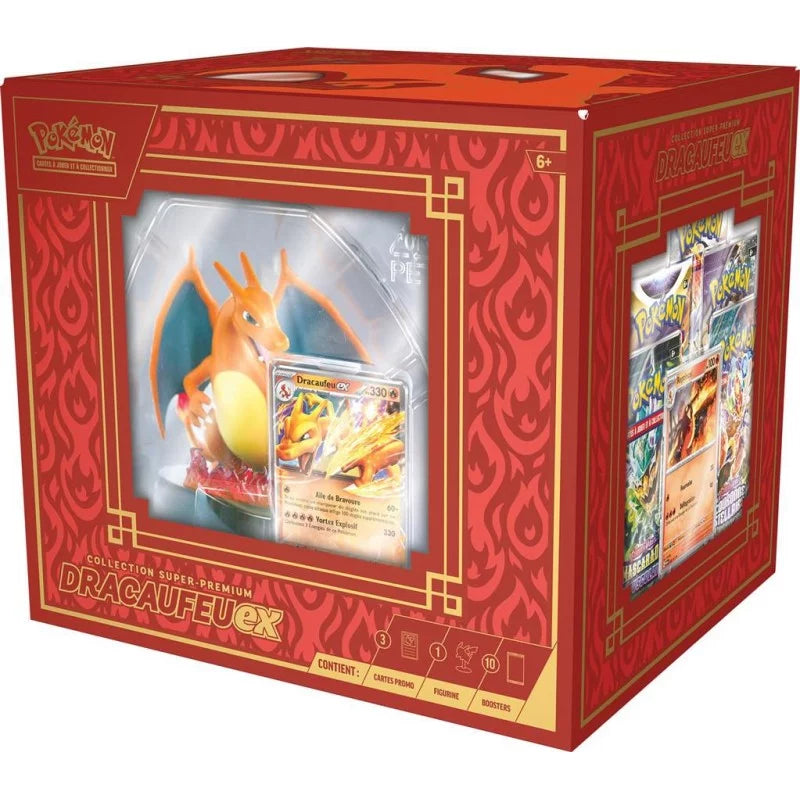 Coffret Pokémon Dracaufeu EX - Super Premium - FR