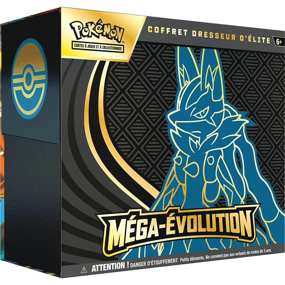 [ Précommande ] Elite Trainer Box (ETB) Méga Evolution Lucario M1L-FR