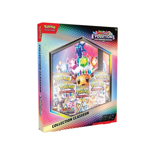 Coffret Portfolio +5 Boosters Evolutions Prismatiques FR